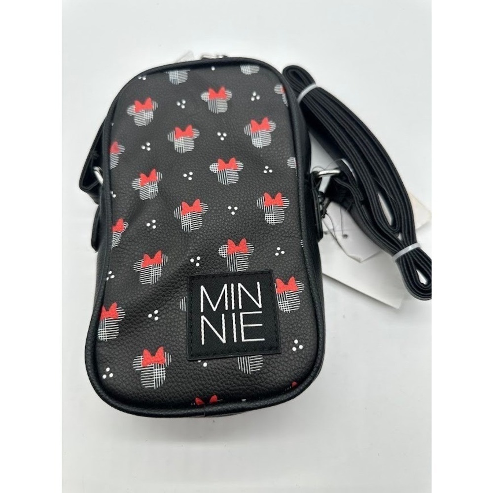 Dani by Danielle Nicole Disney Minnie Mouse Crossbody Bag Black Red DMDB0192 NEW